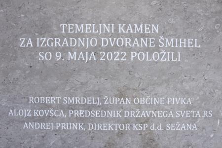POSTAVITEV TEMELJNEGA KAMNA V ŠMIHELU 9.5.2022- Valter Leban-7465 